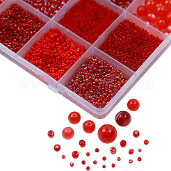 Kit de recherche de fabrication de bijoux en résine et perles acryliques&nbsp;DIY-NB0012-04G