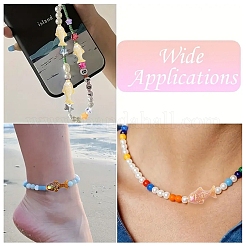 20шт непрозрачные акриловые бусины с покрытием&nbsp;MACR-YW0004-12