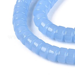Nachahmung Jade Glasperlen &nbsp;GLAA-N026-3x6mm-J05