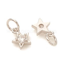 Латунные микро проложить кубического циркония подвески&nbsp;KK-I672-30P