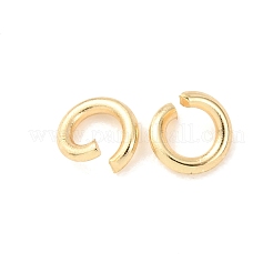 Ottone anelli di salto aperto&nbsp;KK-G604-08G-01