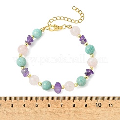Armbänder aus natürlichen Edelsteinen und nichtmagnetischem synthetischem Hämatit für Damen&nbsp;BJEW-JB13901