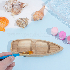 Ornamenti da esposizione in legno per barche&nbsp;DJEW-WH20021-07