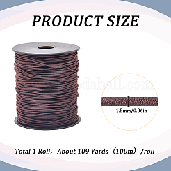 1 рулон 100м полиэстерового эластичного шнура&nbsp;OCOR-SC0001-10D-03