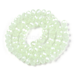 FilI di perline in vetro placcato&nbsp;LS-EGLA-A044-J1mm-A01
