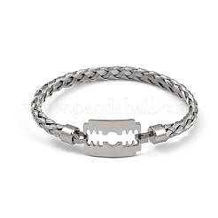 Регулируемые браслеты из нержавеющей стали 304 с вакуумным покрытием&nbsp;BJEW-F476-01P