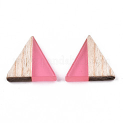 Полупрозрачные кабошоны из смолы и дерева&nbsp;LS-CRES-N028-001A-A04