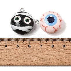 Colgantes de resina opaca de halloween&nbsp;RE-CBABD5A-03P