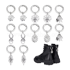 12 шт. 6 стиля тибетского стиля&nbsp;HJEW-PH02287