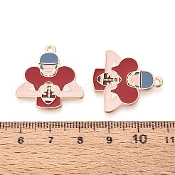 Emaille Anhänger Legierung&nbsp;ENAM-T025-02G-10