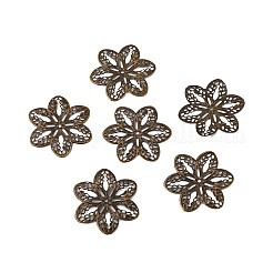 6-petalo protezioni tallone di ferro&nbsp;LS-IFIN-WH0070-11AB