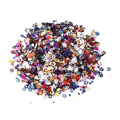 Perles de paillettes en plastique sur le thème de Noël&nbsp;KY-C014-02