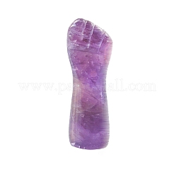 7 Stück faustförmige Chakra-Steine und 1 Stück sechseckiges Kristallsäulen-Set&nbsp;PW-WG2218D-01