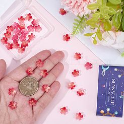 50 шт. стеклянные колпачки для бусин&nbsp;FIND-SC0020-20