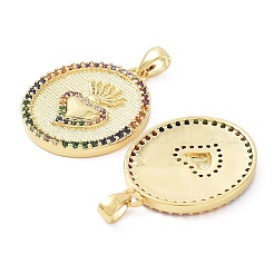 Реечное покрытие латунь с подвесками из кубического циркония&nbsp;KK-B076-08G