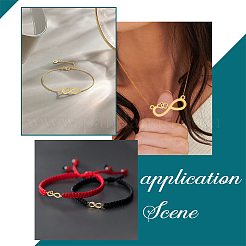 12 шт. 12 подвески из нержавеющей стали 304 в стиле хрусталя&nbsp;STAS-UN0040-52