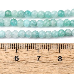Природных амазонит бисер нитей&nbsp;LS-G-RM2025-B03-3.5mm
