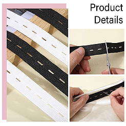 12м 2-х цветный полиэстеровый эластичный шнур для петель&nbsp;OCOR-GL0001-21