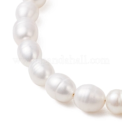 Женские браслеты из бисера из натурального культивированного пресноводного жемчуга&nbsp;BJEW-JB13319-02