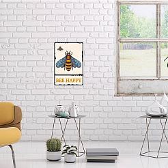 Rechteck Vintage Metall Eisen Schild Poster&nbsp;AJEW-WH0157-155