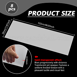 Pp mattierte Kunststoffplatten&nbsp;LS-AJEW-WH0481-272