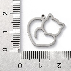 Подвески из нержавеющей стали 304 с защитой от потускнения&nbsp;STAS-S149-01P