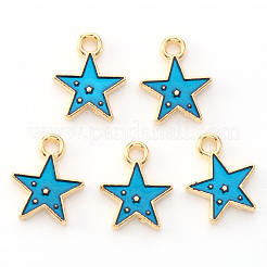 Legierung Emaille Anhänger / charms&nbsp;X-ENAM-S121-028A