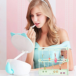 Непрозрачные акриловые подставки для серег&nbsp;EDIS-WH0029-16E