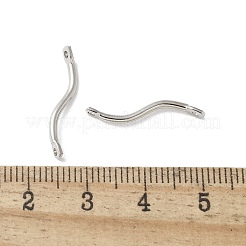 Латунные волнистые соединительные стержни подвески&nbsp;KK-U057-11P