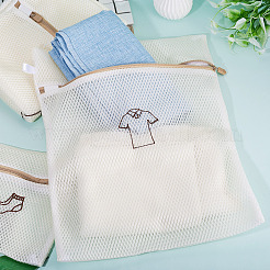 3 sac à linge zippé en maille polyester&nbsp;ABAG-TA0002-22