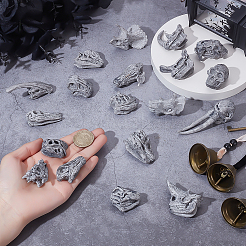 19 шт. ПВХ миниатюрные украшения в виде динозавра&nbsp;DJEW-ME0001-01