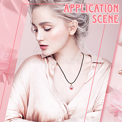 Набор для самостоятельного изготовления ожерелья с подвеской в виде персика 3d&nbsp;DIY-OC0010-47