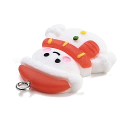 Подвески из непрозрачной смолы на рождественскую тематику&nbsp;RESI-F054-A12