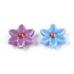 Фарфоровые бусины ручной работы&nbsp;PORC-N008-10-01