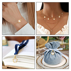 72 шт. 12 стиля подвески/шармы-соединители из искусственного жемчуга из АБС-пластика&nbsp;FIND-TA0003-16