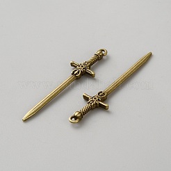 Pendente in lega stile tibetano&nbsp;FIND-WH0173-139AB