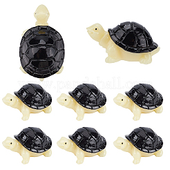 12 шт. смоляные 3D животные украшения&nbsp;AJEW-SP0002-14