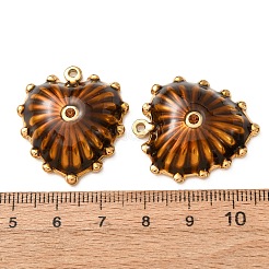 Ciondoli in acciaio inox smaltato 304&nbsp;SA-CBAD609-07G-03