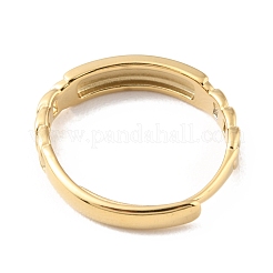 Прямоугольные регулируемые кольца из нержавеющей стали 304 с надписью «любовь» на день святого Валентина RJEW-D002-39G