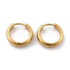 201 серьги-кольца из нержавеющей стали&nbsp;LS-EJEW-P304-15C-G