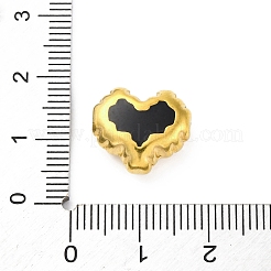 Эмалированные бусины из нержавеющей стали 304&nbsp;STAS-B085-06G-05