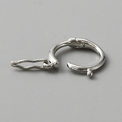 925 Sterling Silber Twister Schließen&nbsp;FIND-NB0007-46P
