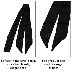 Узкие резинки для волос из полиэстера&nbsp;OHAR-WH20013-001E