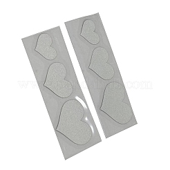 6 Stück 3 Stile Herz Haustier wasserdichte Autoaufkleber&nbsp;DIY-WH0349-229C