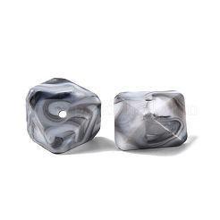 Непрозрачные акриловые бусины&nbsp;OACR-D320-02B