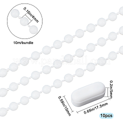 Accessori per tende cieche per finestre in plastica&nbsp;FIND-WH0068-91A