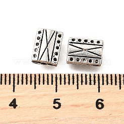 Perles en alliage de style tibétain&nbsp;TIBE-L008-09AS