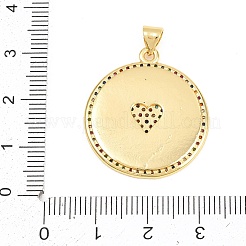 Ottone micro spianare pendenti zirconi&nbsp;KK-A297-05G