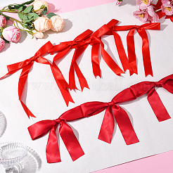 2 стиль баннеры с бантом из ткани&nbsp;AJEW-SP0002-70A