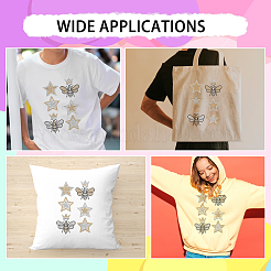 Звездная корона пчелы стекло исправление горный хрусталь&nbsp;DIY-WH0303-288